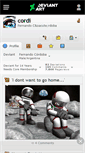 Mobile Screenshot of cordi.deviantart.com