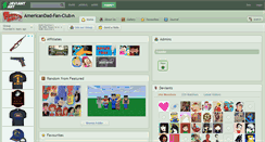 Desktop Screenshot of americandad-fan-club.deviantart.com