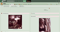 Desktop Screenshot of nikoo.deviantart.com