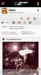Mobile Screenshot of nikoo.deviantart.com