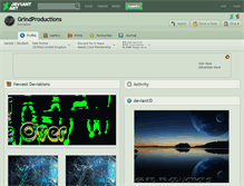 Tablet Screenshot of grindproductions.deviantart.com