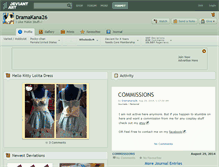 Tablet Screenshot of dramakana26.deviantart.com