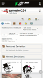 Mobile Screenshot of gamester224.deviantart.com