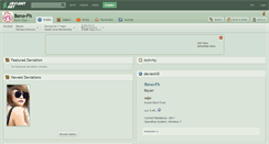 Desktop Screenshot of beno-fh.deviantart.com