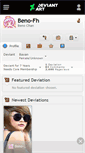 Mobile Screenshot of beno-fh.deviantart.com
