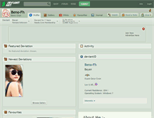 Tablet Screenshot of beno-fh.deviantart.com