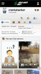 Mobile Screenshot of crankshanker.deviantart.com