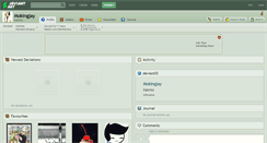 Desktop Screenshot of mokingjay.deviantart.com