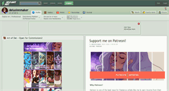 Desktop Screenshot of delusionmaker.deviantart.com