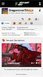 Mobile Screenshot of dragonlover50.deviantart.com