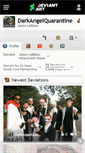 Mobile Screenshot of darkangelquarantine.deviantart.com