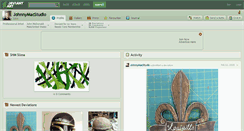 Desktop Screenshot of johnnymacstudio.deviantart.com