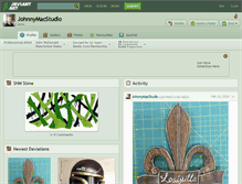 Tablet Screenshot of johnnymacstudio.deviantart.com