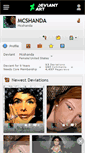 Mobile Screenshot of mcshanda.deviantart.com