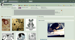 Desktop Screenshot of benjamincee.deviantart.com