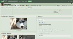 Desktop Screenshot of greenfarore.deviantart.com