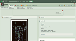 Desktop Screenshot of bindey.deviantart.com