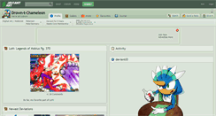 Desktop Screenshot of drown-t-chameleon.deviantart.com