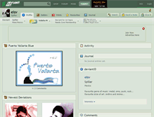 Tablet Screenshot of eisv.deviantart.com