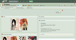Desktop Screenshot of ki-waone.deviantart.com