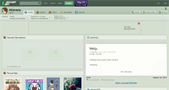 Desktop Screenshot of miravana.deviantart.com