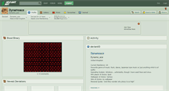 Desktop Screenshot of dynamoace.deviantart.com