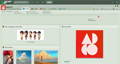 Desktop Screenshot of amc21.deviantart.com