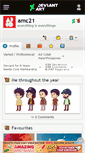 Mobile Screenshot of amc21.deviantart.com