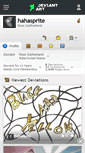 Mobile Screenshot of hahasprite.deviantart.com