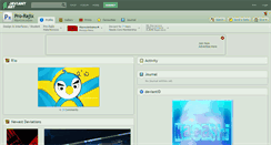 Desktop Screenshot of pro-rajix.deviantart.com