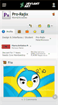 Mobile Screenshot of pro-rajix.deviantart.com