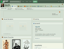 Tablet Screenshot of gijon90.deviantart.com