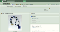 Desktop Screenshot of linnygirldesigns.deviantart.com