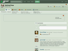 Tablet Screenshot of mehmetyasa.deviantart.com