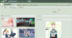 Desktop Screenshot of nctruong890.deviantart.com