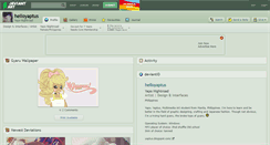 Desktop Screenshot of helloyaptus.deviantart.com