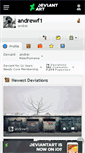 Mobile Screenshot of andrewf1.deviantart.com