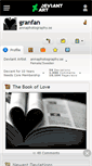 Mobile Screenshot of granfan.deviantart.com