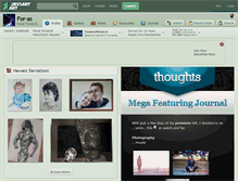 Tablet Screenshot of for-as.deviantart.com
