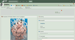 Desktop Screenshot of cleophus.deviantart.com