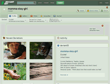 Tablet Screenshot of momma-sissy-girl.deviantart.com
