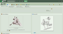 Desktop Screenshot of batri.deviantart.com