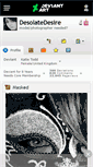 Mobile Screenshot of desolatedesire.deviantart.com