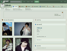 Tablet Screenshot of pdlbrejk.deviantart.com