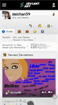 Mobile Screenshot of daichan59.deviantart.com