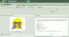Desktop Screenshot of crazyfish101.deviantart.com