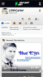 Mobile Screenshot of lilithcarter.deviantart.com