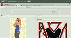 Desktop Screenshot of ironvixen.deviantart.com