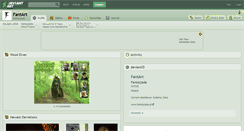 Desktop Screenshot of fantart.deviantart.com