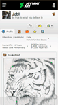 Mobile Screenshot of jobii.deviantart.com